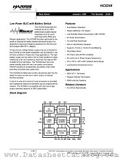 HC5549IM datasheet pdf Intersil