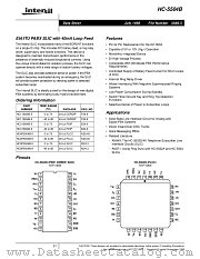 HC-5504B datasheet pdf Intersil