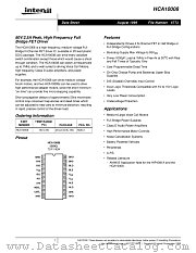 HCA10008 datasheet pdf Intersil