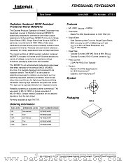 FSYE430R4 datasheet pdf Intersil