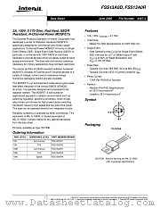 FSS13A0R4 datasheet pdf Intersil
