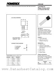 CR02 datasheet pdf Powerex Power Semiconductors