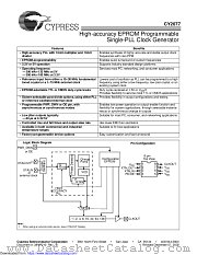 CY2077 datasheet pdf Cypress