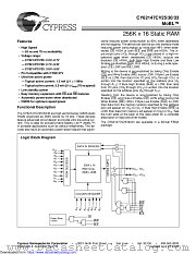 CY62147CV25 datasheet pdf Cypress