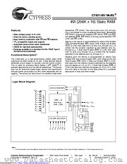 CY62146V datasheet pdf Cypress