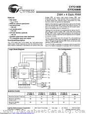 CY7C1006B datasheet pdf Cypress