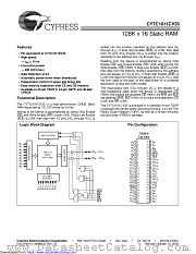 CY7C1011CV33 datasheet pdf Cypress