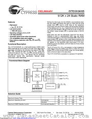 CY7C1012AV25 datasheet pdf Cypress