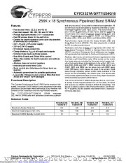 CY7C1327A datasheet pdf Cypress
