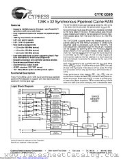 CY7C1339B datasheet pdf Cypress