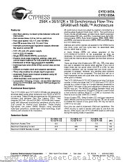 CY7C1355A datasheet pdf Cypress