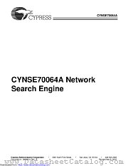 CYNSE70064A datasheet pdf Cypress