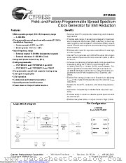 CY25100 datasheet pdf Cypress