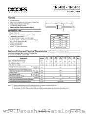 1N5400-B datasheet pdf Diodes