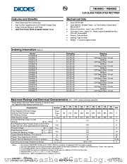 1N5401G-T datasheet pdf Diodes