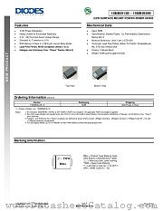 1SMB5934B-13 datasheet pdf Diodes