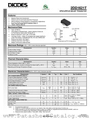 2DD1621T datasheet pdf Diodes