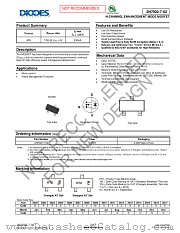 2N7002-7-02 datasheet pdf Diodes