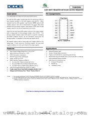 74AHC594T16-13 datasheet pdf Diodes