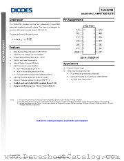 74AHCT08S14-13 datasheet pdf Diodes