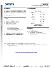 74AHCT126T14-13 datasheet pdf Diodes