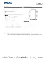 74HC04S14-13 datasheet pdf Diodes