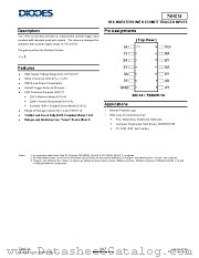 74HC14S14-13 datasheet pdf Diodes