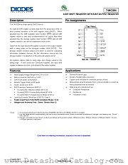 74HC594S16-13 datasheet pdf Diodes