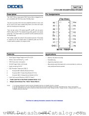 74HCT138S16-13 datasheet pdf Diodes