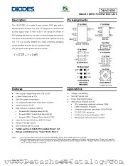 74LVC1G02W5-7 datasheet pdf Diodes