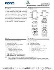 74LVC1G07FZ4-7 datasheet pdf Diodes