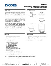 AH1802-FY4G-7 datasheet pdf Diodes