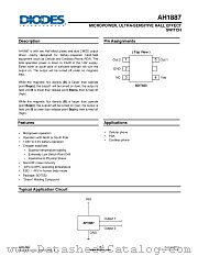 AH1887 datasheet pdf Diodes