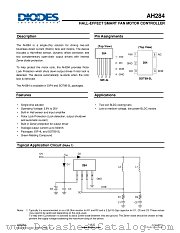 AH284-PG-B datasheet pdf Diodes