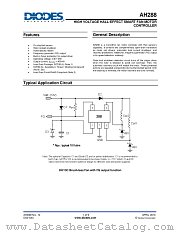 AH288-YG-13 datasheet pdf Diodes