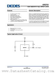 AH3761-PG-A datasheet pdf Diodes