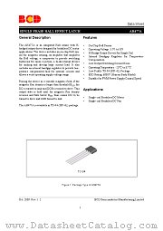 AH477AZ4-AG1 datasheet pdf Diodes