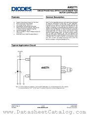 AH5771 datasheet pdf Diodes