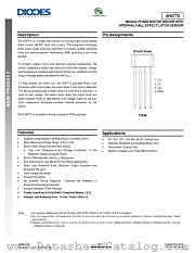 AH5772 datasheet pdf Diodes
