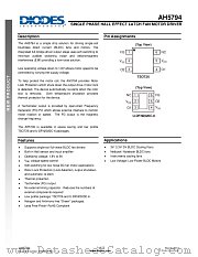 AH5794 datasheet pdf Diodes