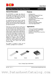 AH9480M8TR-G1 datasheet pdf Diodes