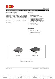 AM4961GSTR-E1 datasheet pdf Diodes