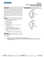 AP1115BY15G-13 datasheet pdf Diodes