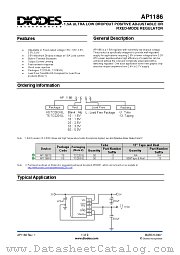 AP1186T5-15L-U datasheet pdf Diodes