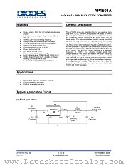 AP1501A-33K5L-13 datasheet pdf Diodes
