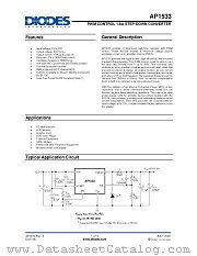 AP1533SG-13 datasheet pdf Diodes