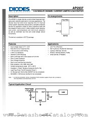 AP2337SA-7 datasheet pdf Diodes