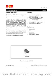 AP3008AKTR-G1 datasheet pdf Diodes