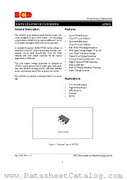 AP3033KTTR-G1 datasheet pdf Diodes