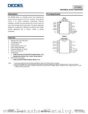 AP3406KT-ADJTRG1 datasheet pdf Diodes